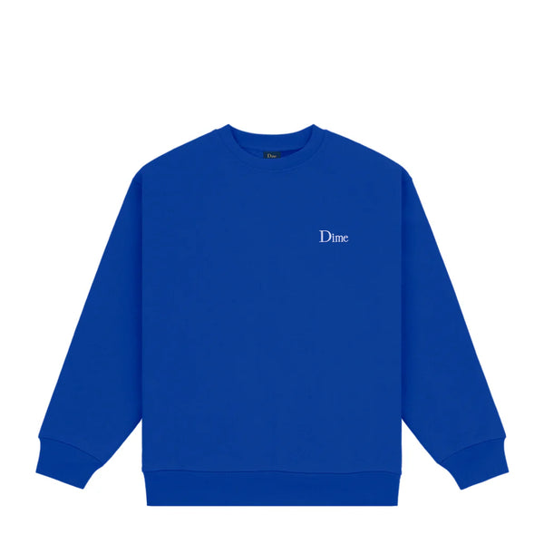 Dime - Classic Small Logo Crewneck (Navy Blue) *SALE